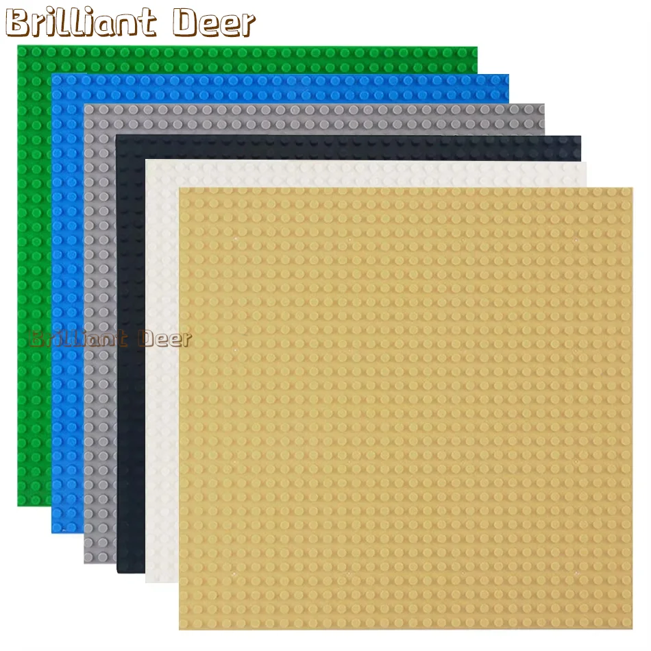 32x32, 32x16 크기의 점 패턴이 있는 클래식 블록 베이스 플레이트, MOC(DIY)용 소형 블록 베이스 플레이트 부품, 도시 피규어